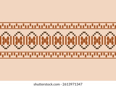 Traditional Southeast Asian Textile Pattern