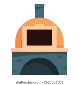 Pedra tradicional pizza forno assando deliciosa comida, perfeito para qualquer pizzaria ou restaurante italiano