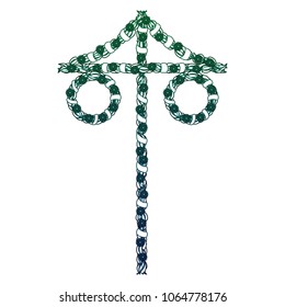 traditional swedish pole symbol