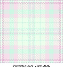 A traditional tartan plaid pattern with a balanced check structure and light and honey dew tones. The seamless textile background recreates a woven fabric look with a natural decorative character.