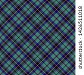 The Traditional Tartan of the Scottish Clan Stevenson. Seamless pattern for fabric, kilts, skirts, plaids. Diagonal cell