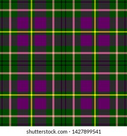 Traditional Tartan of Scottish Clan Taylor. Seamless pattern for fabric, kilts, skirts, plaids