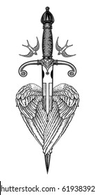 5,989 Heart and sword Images, Stock Photos & Vectors | Shutterstock