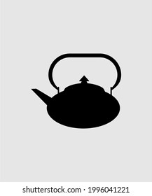 Traditional teapot icon vector design.