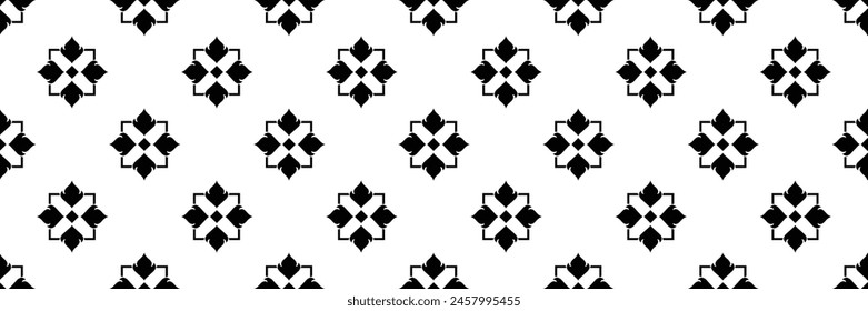 traditional thai pattern design illustration 