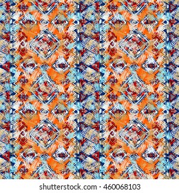 Traditional tribal pattern in ethnic style, texture, background.