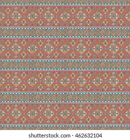 Traditional tribal pattern in ethnic style, texture, background.