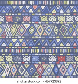 Traditional tribal pattern in ethnic style, texture, background.