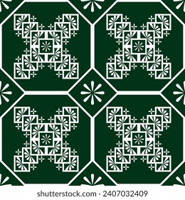 Traditional tribal pattern vector illustration used for digital printing, backgrounds, fabrics, rugs and various clothing styles.