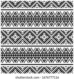Tradicional fondo tribal de diseño sin fisuras.