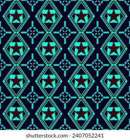 Traditional tribal vector illustrations used for digital printing, backgrounds, fabrics, rugs and various clothing styles. combined with modern style