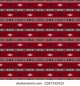 Traditional Tunisian embroidery pattern, seamless vector  composition