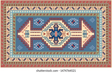 Traditional Turkish and Ottoman Carpet Motifs