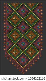 Traditional Uyghur Cross Stitch