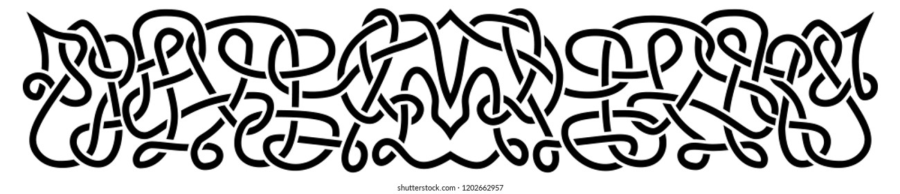 traditional vector celtic ornament