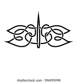 traditional vector celtic ornament