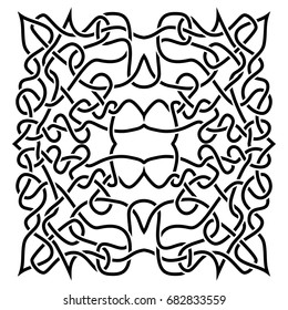 traditional vector celtic ornament