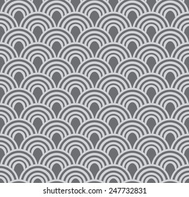 traditional wave seamless pattern, vector, Endless texture can be used for wallpaper, pattern fills, web page background,surface textures.