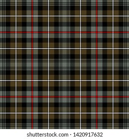 weathered mackenzie tartan kilt