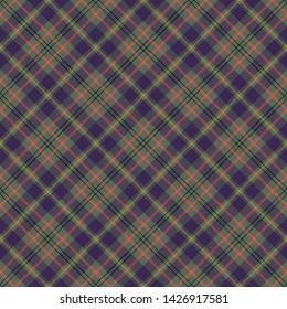 Traditional Weathered Tartan of Scottish Clan Taylor. Seamless pattern for fabric, kilts, skirts, plaids