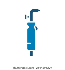 Traditional welding icon vector design in trendy style