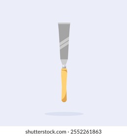 traditional wood slick chisel, craft carving tool suitable for posters and web icons