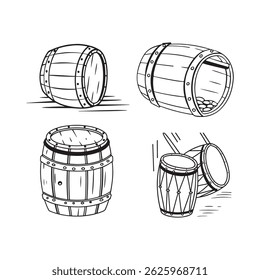  Traditional Wooden Hand Drum design 