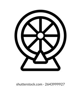 Tradicional roda de madeira ícone de vagão antigo definido para a história do transporte vintage agricultura carrinho rústico círculo símbolo ilustração vetorial.