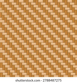 traditional woven bamboo vector element background