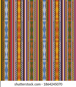 Traditional YAKAN pattern from the Philippines - 2nd