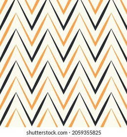 traditional zig zag art seamless ethnic tribal pattern vector background