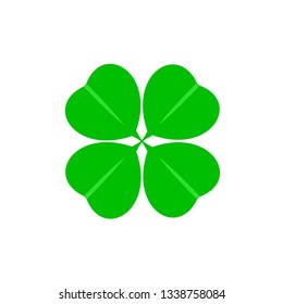 Traditionally executed clover. - Vector