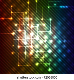 Traffic abstract Vector  background