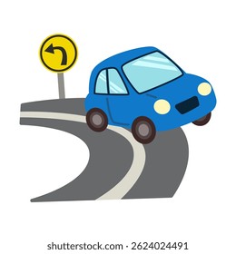 traffic accident. car crash on road
