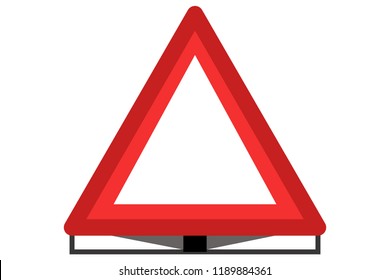 Traffic accident sign.