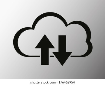 Traffic Activity Cloud Computing Symbol