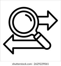 Elemento De Ícone De Análise De Tráfego Para Design