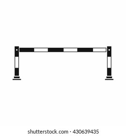 Traffic barrier icon