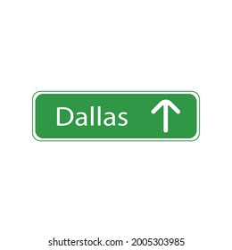 Traffic Boards Of Dallas City Of Usa