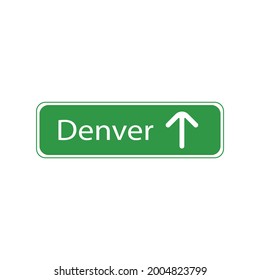 Traffic boards of denver city of usa