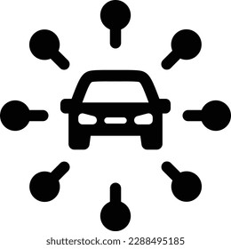 motor automotor de coches de tráfico 27429