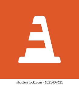 Cono de tráfico: botón Icono de aplicación