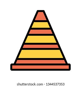 traffic cone construct icon