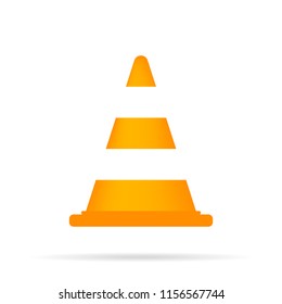 Traffic cone icon