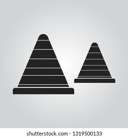 Traffic cone icon