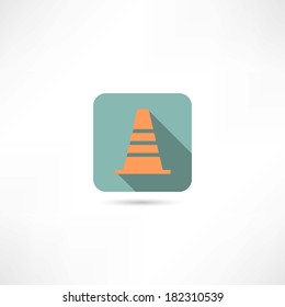 traffic cone icon
