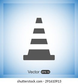 Traffic cone icon
