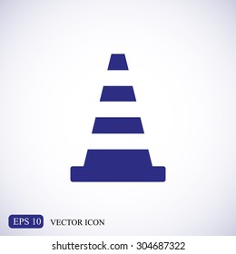 Traffic cone icon