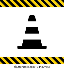 Traffic cone icon