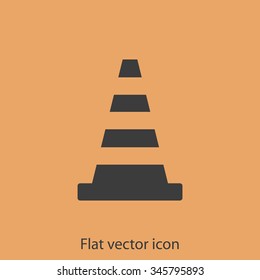 Traffic cone icon